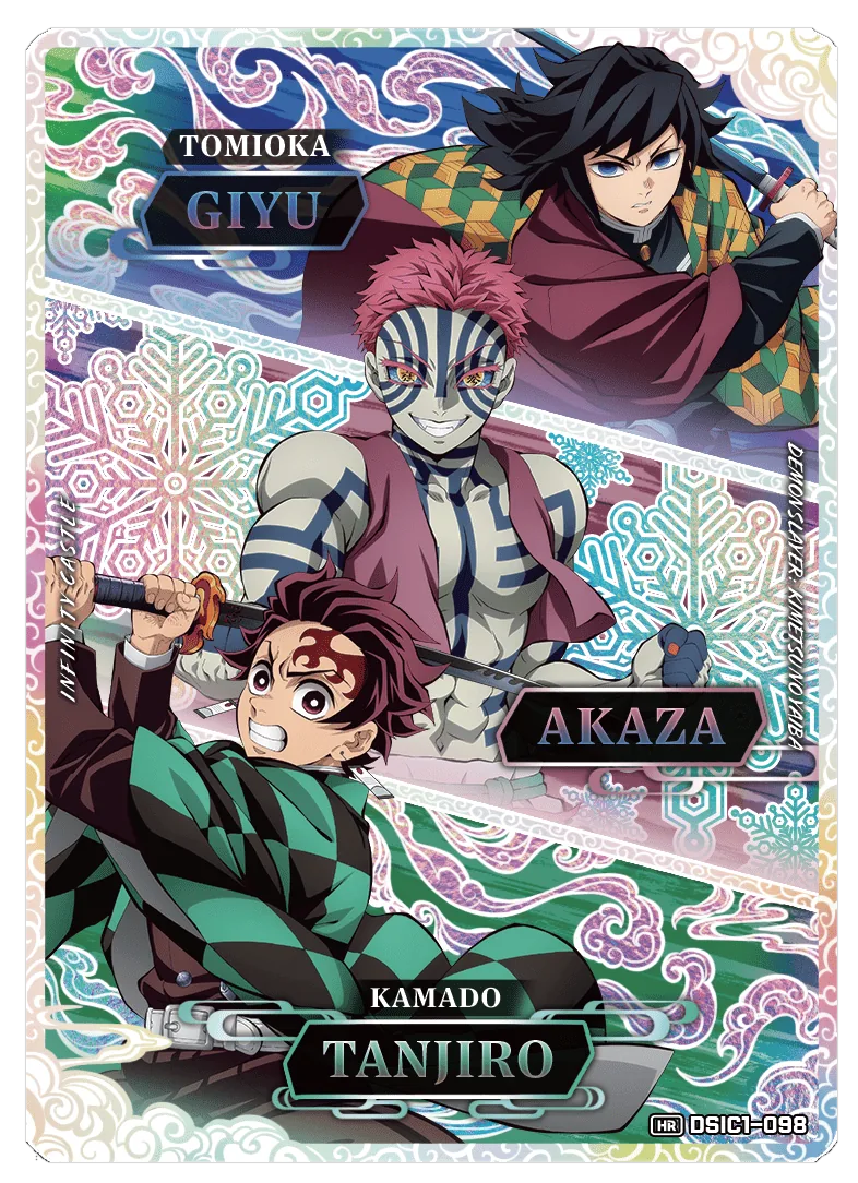 KAMADO TANJIRO, AKAZA, TOMIOKA GIYU